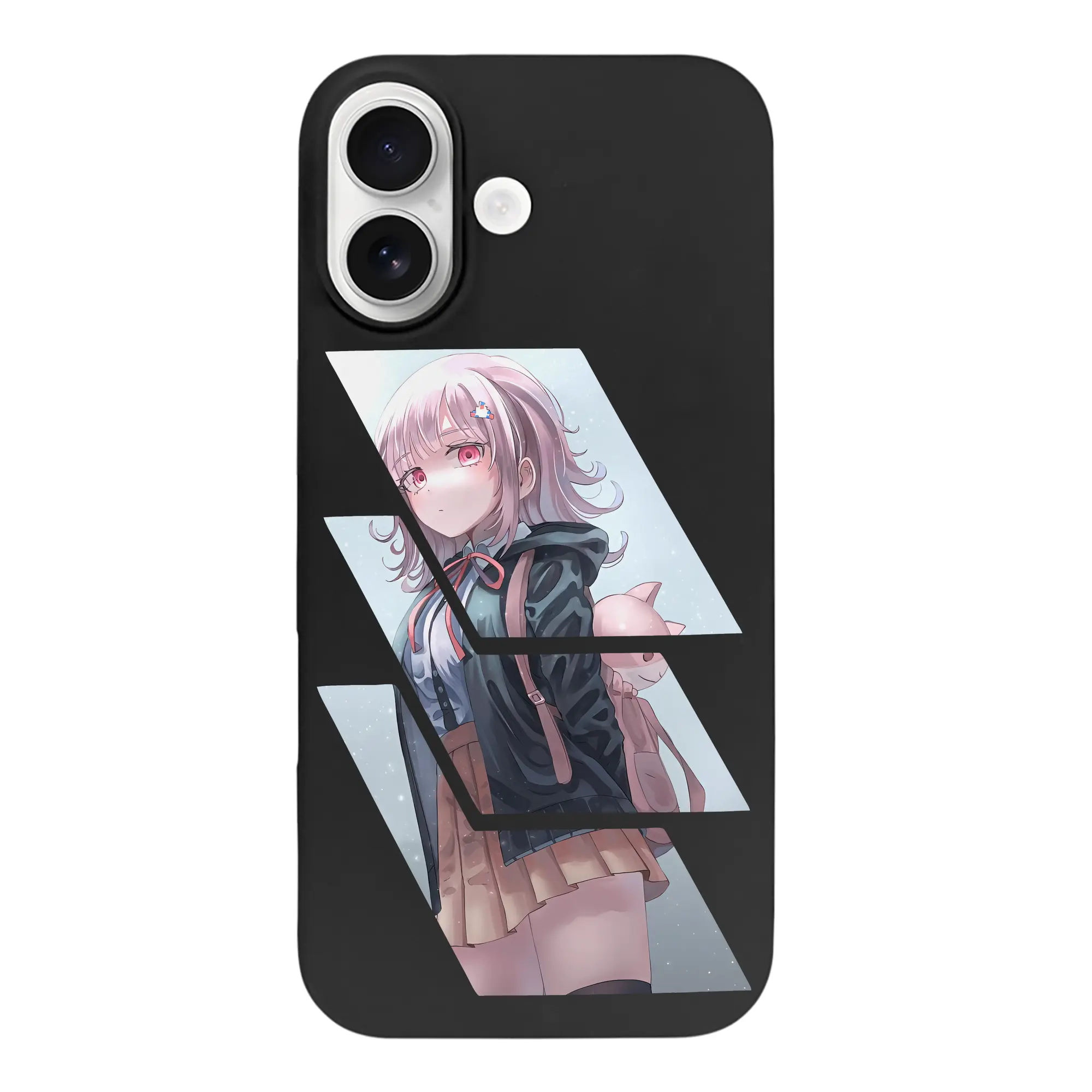 ダンガンロンパ グッズ,七海千秋 - iPhone 17 シリーズ シリコンケース 薄型 耐衝撃 指紋防止 ソフトタッチカバー 精密フィット 傷防止 保護ケース iPhone 17/17 Air/17 Pro/17 Pro Max 対応